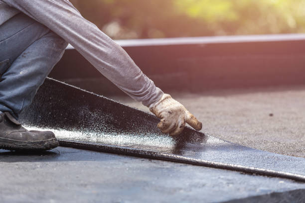 Professional Emergency Waterproofing technician working in Van Dyne, WI